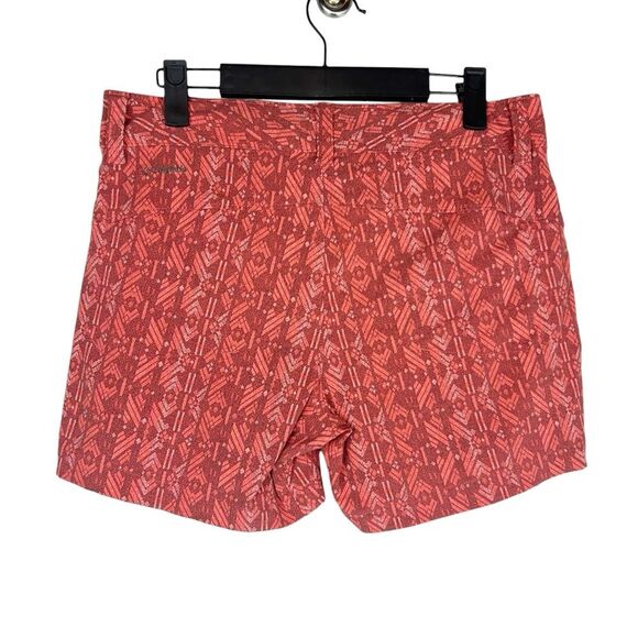 Columbia Omnishield Saturday Trail Aztec Patterned Shorts Size 6 - Picture 2 of 7